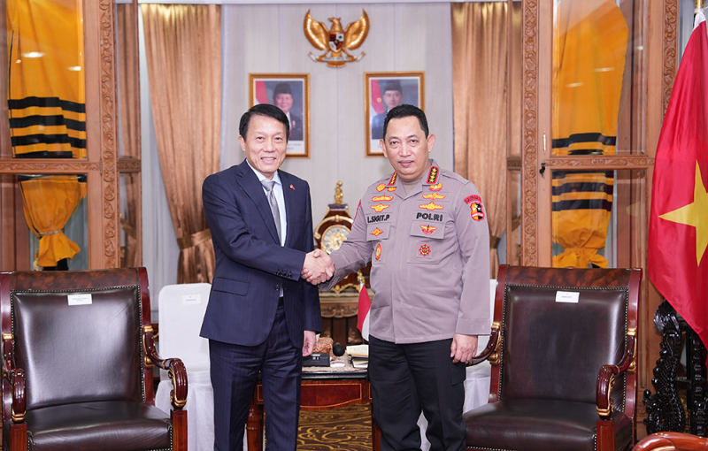 Tăng cường hợp tác Việt Nam - Indonesia trong bảo vệ an ninh và trật tự xã hội -0
