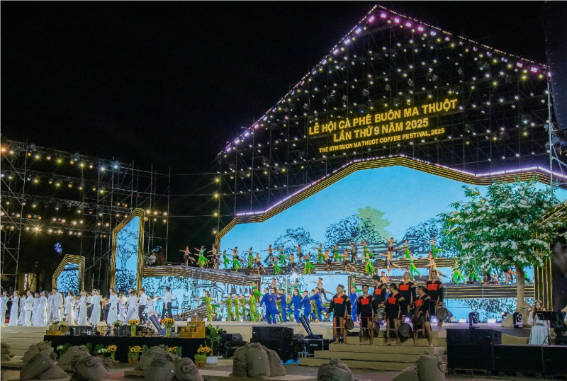 Khai mạc Lễ hội cà phê Buôn Ma Thuột lần thứ 9 năm 2025 -1
