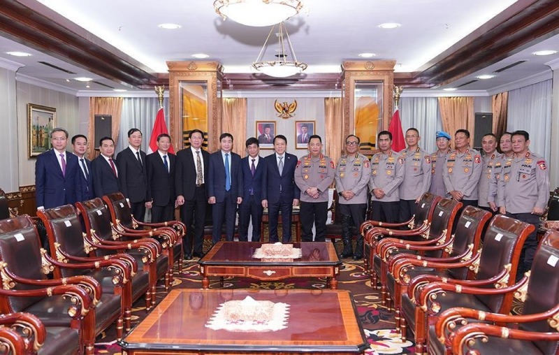 Vietnam, Indonesia strengthen law enforcement cooperation -0