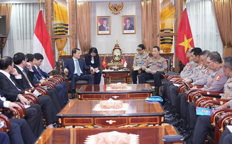 Vietnam, Indonesia strengthen law enforcement cooperation -0