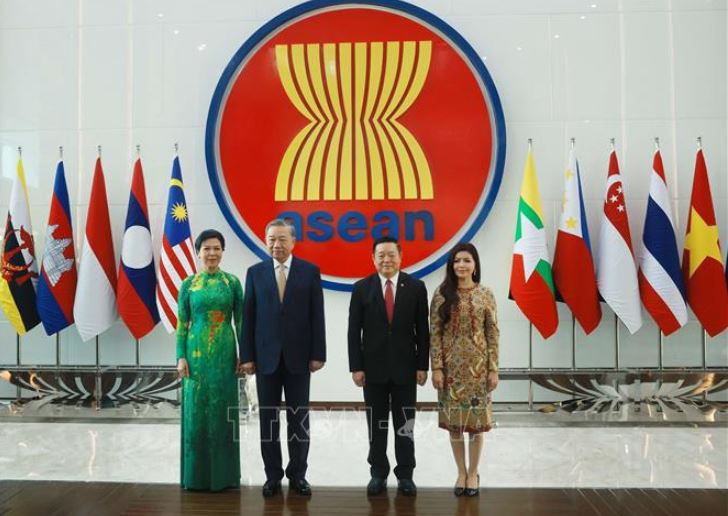 Tổng Bí thư Tô Lâm thăm Ban Thư ký ASEAN -0
