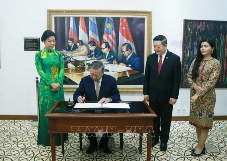 Tổng Bí thư Tô Lâm thăm Ban Thư ký ASEAN -0
