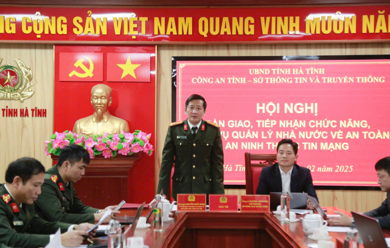 Công an Hà Tĩnh vận hành hiệu quả 4 nhiệm vụ theo bộ máy mới -2