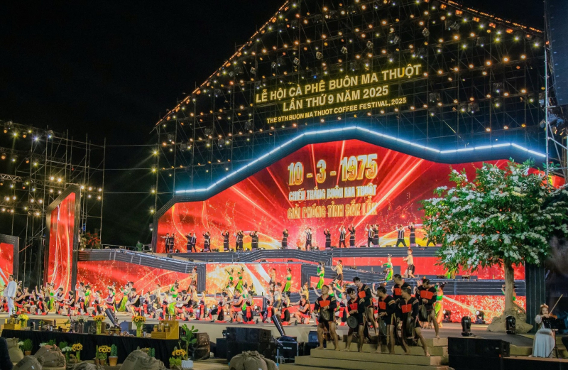 Khai mạc Lễ hội cà phê Buôn Ma Thuột lần thứ 9 năm 2025 -1