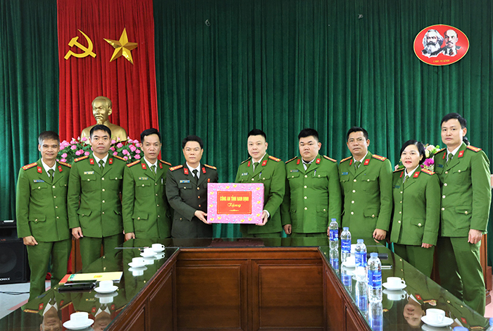 Giám đốc Công an tỉnh Nam Định kiểm tra  cơ sở vật chất, điều kiện làm việc của Cơ sở cai nghiện ma túy tỉnh -0