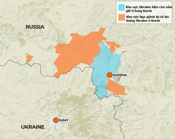 Bị Nga vây ép dữ dội ở Kursk, tư lệnh Ukraine nói gì? -0