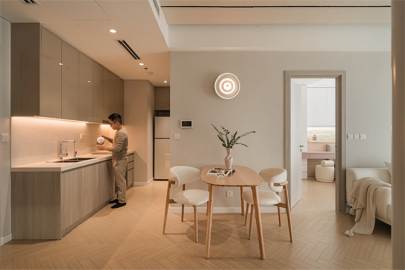 Căn hộ của giám đốc công ty thiết kế: Tối giản, đáp ứng tối đa công năng, chi phí hoàn thiện chỉ 250 triệu đồng -0