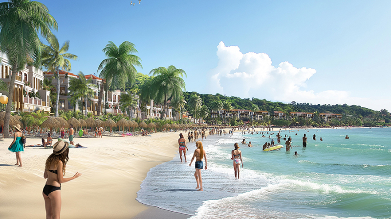 Bãi tắm Các Bà sẽ chính thức đón khách từ 30/4 -0