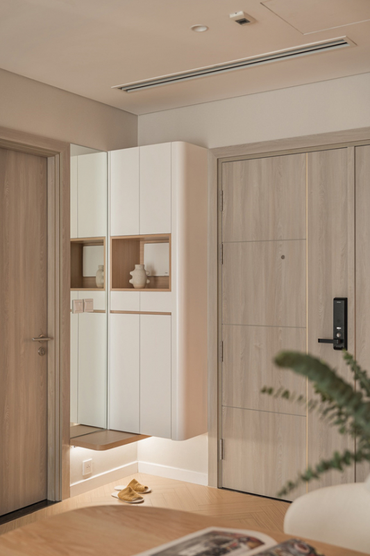 Căn hộ của giám đốc công ty thiết kế: Tối giản, đáp ứng tối đa công năng, chi phí hoàn thiện chỉ 250 triệu đồng -1