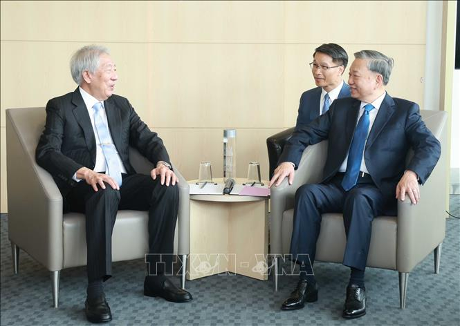 Tổng Bí thư Tô Lâm tiếp Bộ trưởng Cao cấp, Bộ trưởng Điều phối an ninh quốc gia Singapore -0