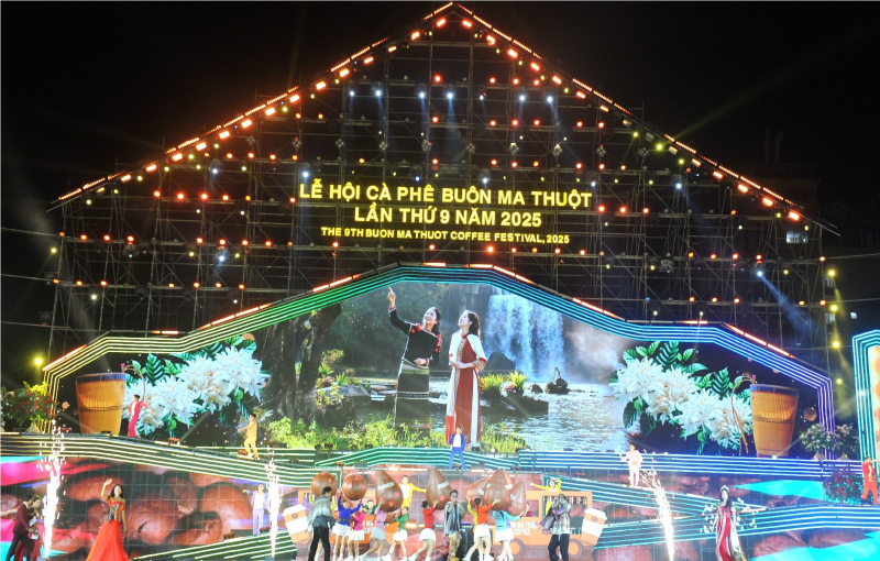 Bế mạc Lễ hội cà phê Buôn Ma Thuột lần thứ 9 năm 2025 -2