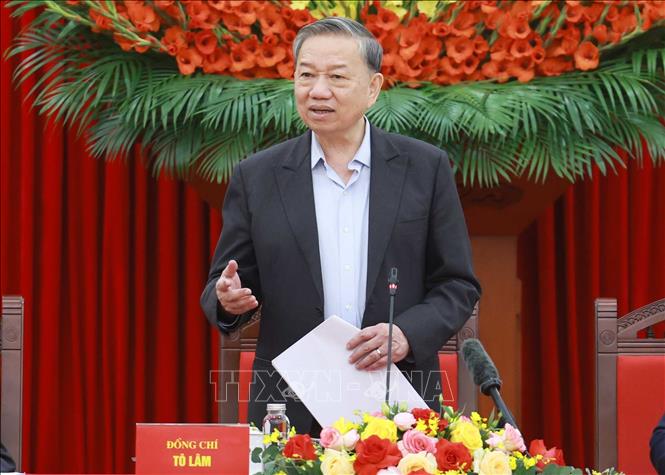 Tổng Bí thư Tô Lâm chủ trì cuộc họp Tiểu ban Văn kiện Đại hội XIV của Đảng -0