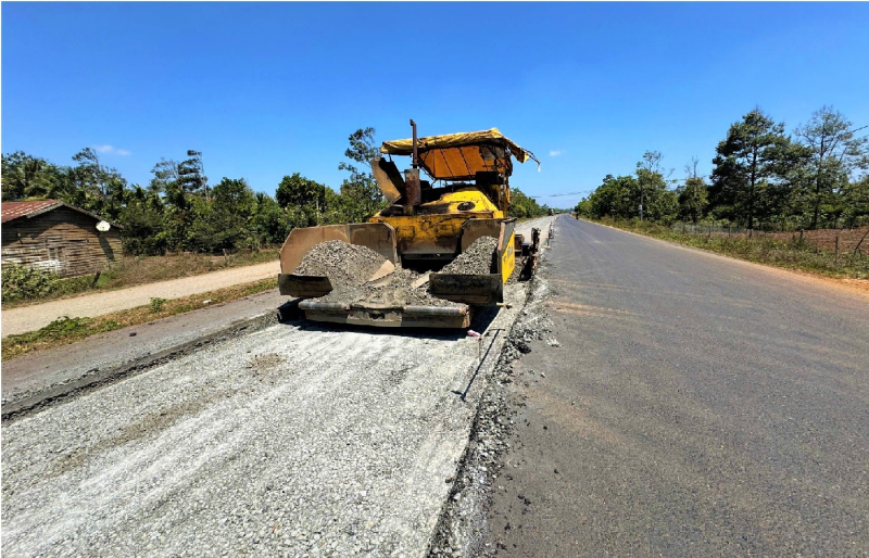 Dự án đường tránh Đông Buôn Ma Thuột làm chưa xong đã hư hỏng -0