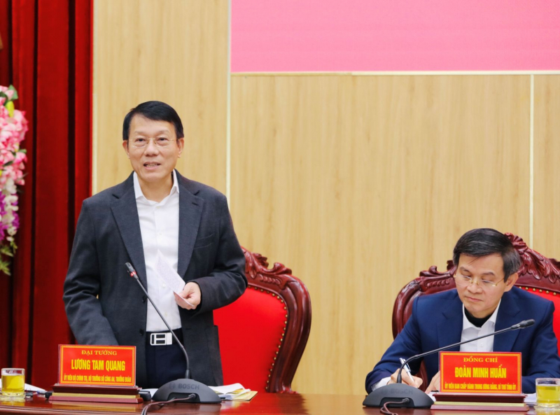 Đoàn kiểm tra của Bộ Chính trị, Ban Bí thư thông qua dự thảo kết quả kiểm tra đối với Ban Thường vụ Tỉnh ủy Ninh Bình -0