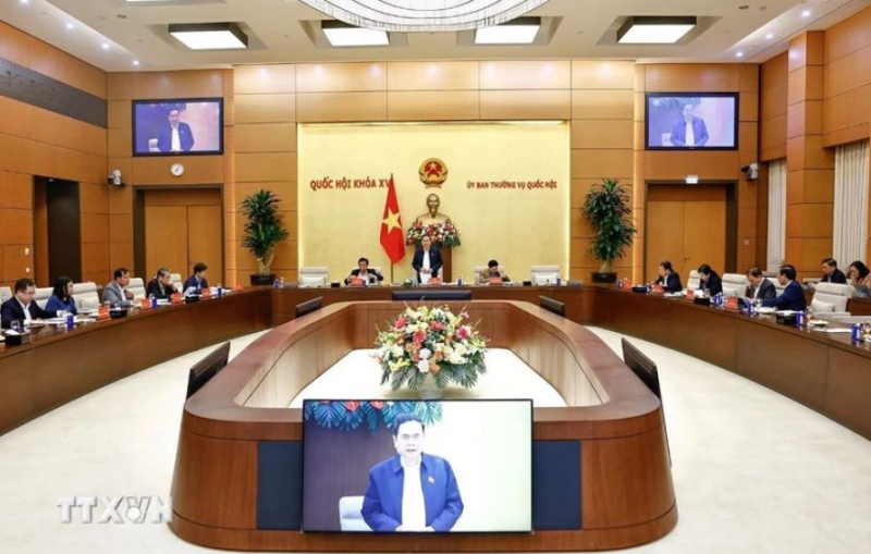 Ban Thường vụ Đảng ủy Quốc hội cho ý kiến một số nội dung về tinh gọn bộ máy -0