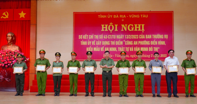 Bà Rịa-Vũng Tàu: Hiệu quả từ xây dựng “Công an phường điển hình, kiểu mẫu…” -1