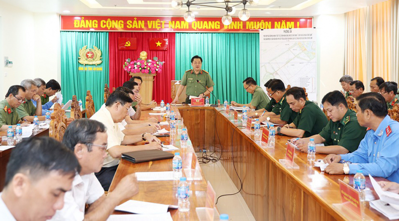 Đảm bảo ANTT mùa lễ hội Vía Bà Chúa Xứ Núi Sam -0