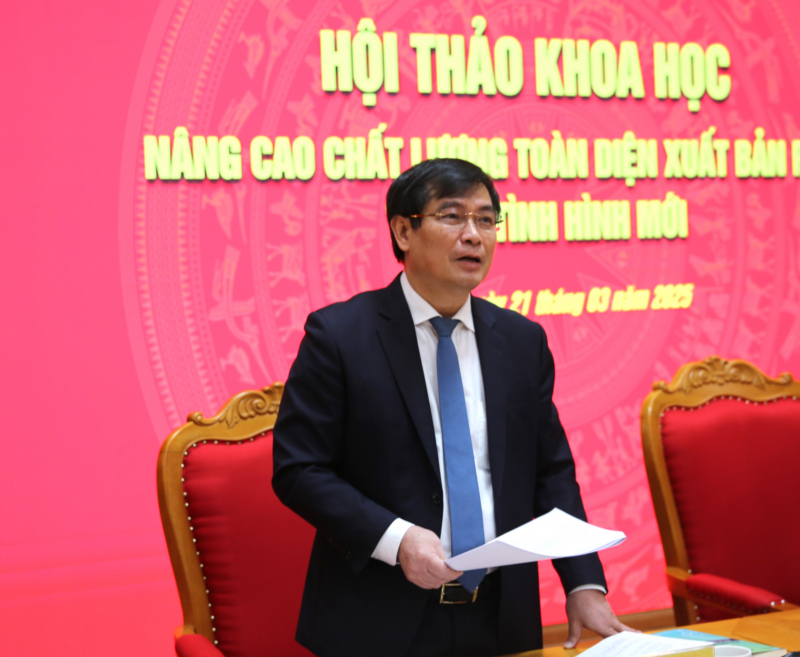 Bàn giải pháp nâng cao chất lượng xuất bản phẩm trong tình hình mới -0