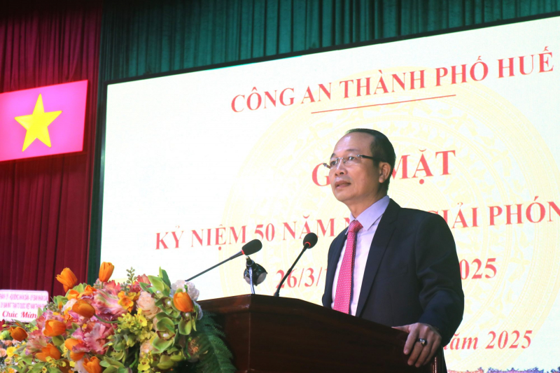 Gặp mặt cán bộ Công an tham gia chiến đấu tại chiến trường Thừa Thiên Huế -0