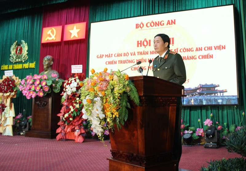 Gặp mặt cán bộ Công an chi viện chiến trường miền Nam thời kỳ kháng chiến chống Mỹ -0