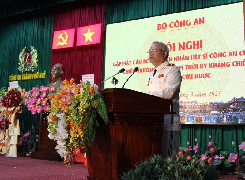 Gặp mặt cán bộ Công an chi viện chiến trường miền Nam thời kỳ kháng chiến chống Mỹ -0