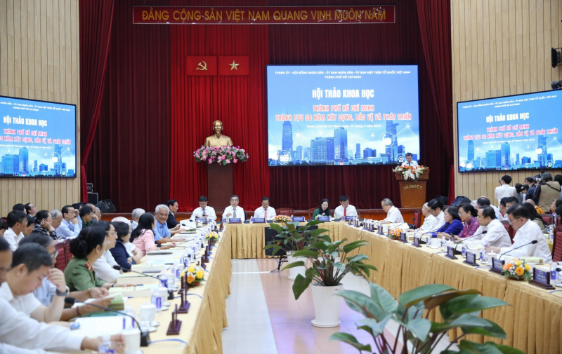 Xây dựng TP Hồ Chí Minh xứng đáng với niềm tin, kỳ vọng của nhân dân và bạn bè quốc tế -0