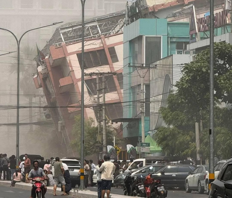 Động đất mạnh 7,7 độ tại Myanmar, Việt Nam cảm nhận rõ rung chấn -0