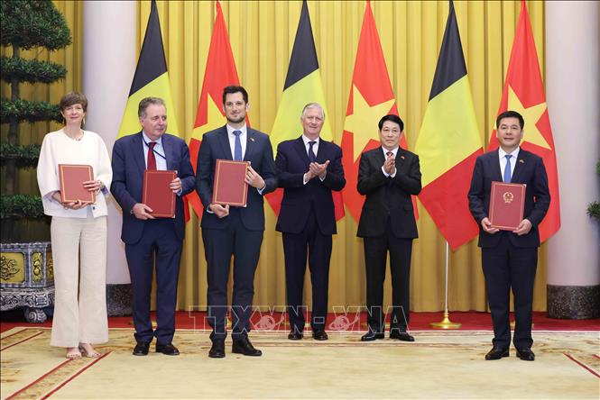 Việt Nam luôn coi trọng và mong muốn tăng cường hợp tác nhiều mặt với Bỉ -0
