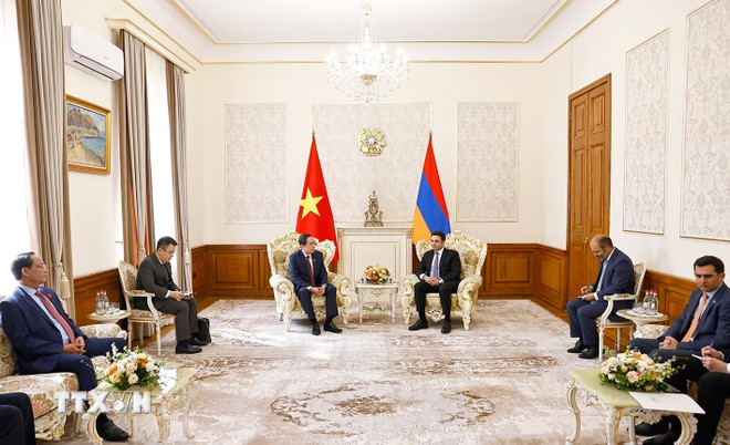 Đề nghị Armenia tạo điều kiện cho doanh nghiệp Việt Nam tiếp cận thị trường EAEU -0