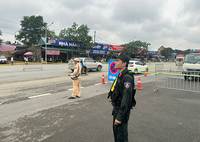 Bảo đảm an ninh, an toàn các hoạt động trong ngày giỗ Tổ -0