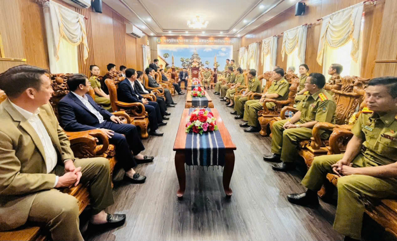 Công an TP Huế và Công an 4 tỉnh nước bạn Lào phối hợp chặt chẽ trong công tác đảm bảo an ninh, trật tự -0