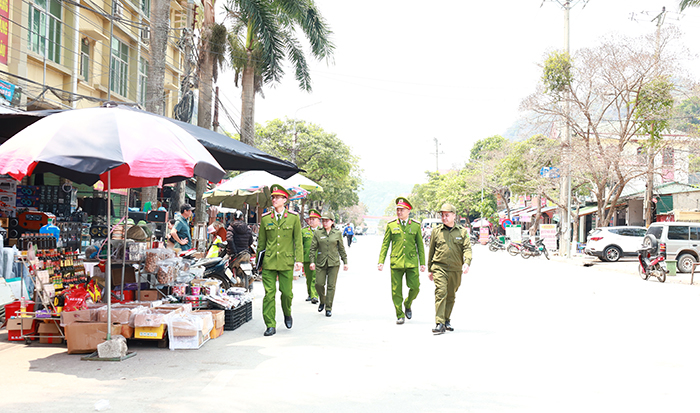 Công an xã Tân Thanh giữ vững an ninh trật tự địa bàn biên giới -0