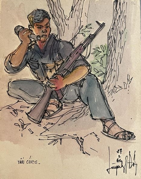 Triển lãm “Hành trình Huỳnh Phương Đông” tại Bảo tàng Mỹ thuật Việt Nam -2