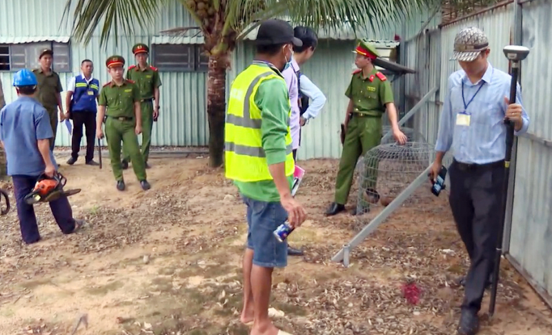 Cưỡng chế 2 trường hợp chiếm đất hơn bao chiếm hơn 30ha đất ở Phú Quốc -0