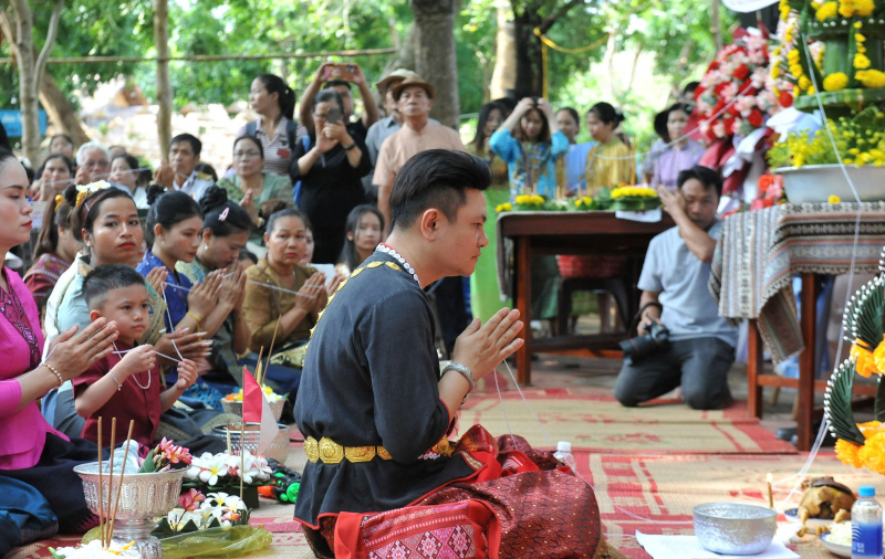 Độc đáo Tết Bunpimay của người Lào trên đất Tây Nguyên -0