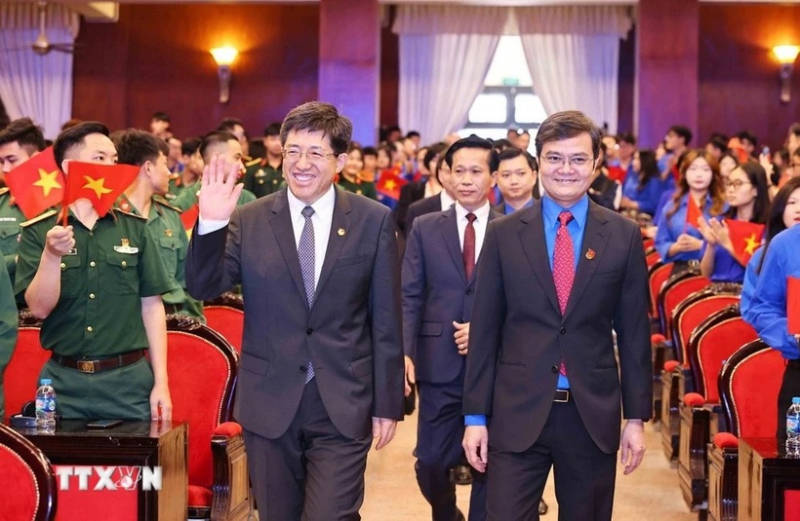 Vietnam–China youth friendship meeting kicks off in Hanoi -0