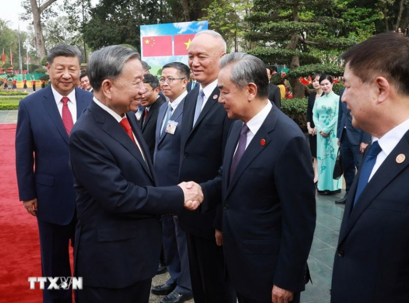 Lễ đón chính thức Tổng Bí thư, Chủ tịch nước Trung Quốc Tập Cận Bình -0