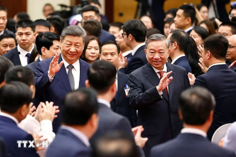 Lãnh đạo Việt Nam-Trung Quốc dự Gặp gỡ hữu nghị nhân dân hai nước -0