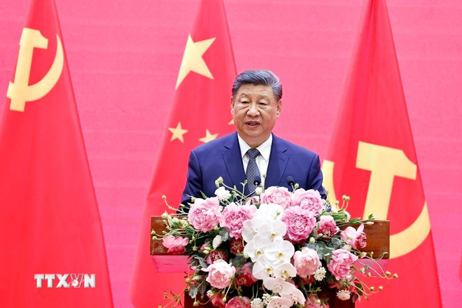 Lãnh đạo Việt Nam-Trung Quốc dự Gặp gỡ hữu nghị nhân dân hai nước -0