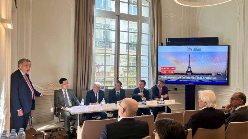 Công ty Luật TNHH YKVN tổ chức toạ đàm về pháp luật Việt Nam tại tuần lễ trọng tài Paris -0