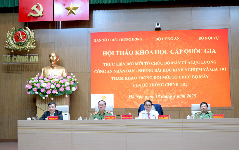 Thực tiễn đổi mới tổ chức bộ máy lực lượng CAND - Bài học kinh nghiệm và giá trị tham khảo -0