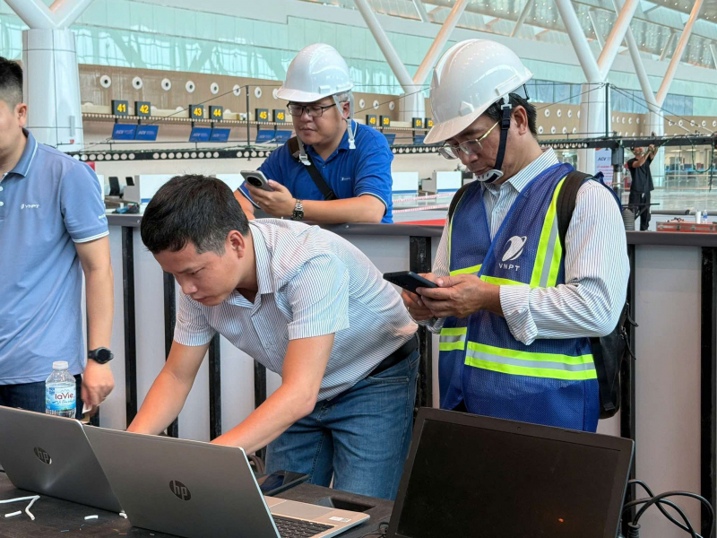 VNPT góp phần số hóa hành trình khai thác nhà ga T3 sân bay Tân Sơn Nhất -1