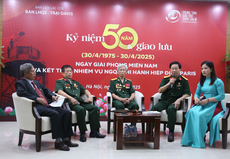 Giao lưu và trưng bày hàng trăm tư liệu hình ảnh về Ban Liên hợp quân sự - Trại Davis -0