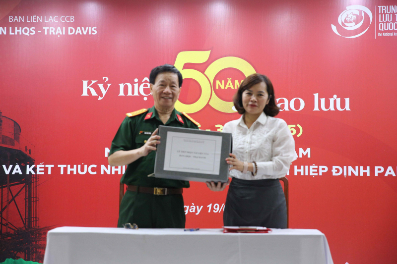 Giao lưu và trưng bày hàng trăm tư liệu hình ảnh về Ban Liên hợp quân sự - Trại Davis -0