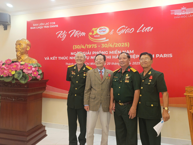 Ban Liên lạc cựu chiến binh Liên hợp quân sự - Trại Davis họp mặt truyền thống -1