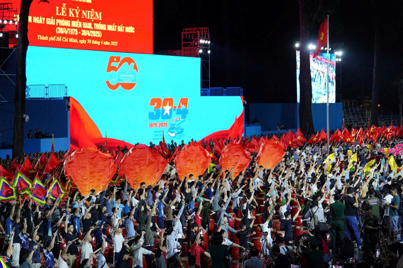 Đặc sắc hợp luyện diễu binh, diễu hành kỷ niệm 50 năm Ngày Giải phóng miền Nam -0