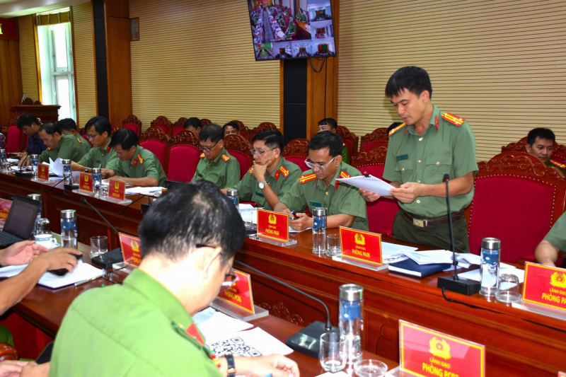 Công an nhiều tỉnh, thành lấy ý kiến xây dựng các dự án luật do Bộ Công an chủ trì soạn thảo -0