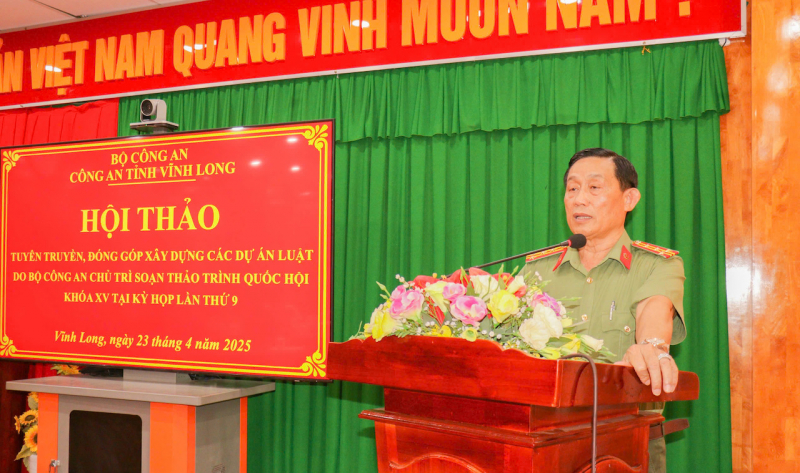 Công an các đơn vị, địa phương lấy ý kiến các dự án luật do Bộ Công an chủ trì soạn thảo -0
