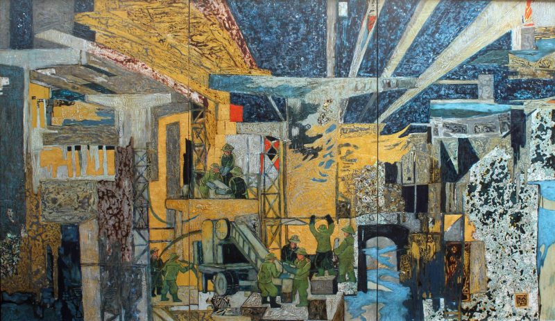 Triển lãm Mỹ thuật kỷ niệm 50 năm Ngày thống nhất đất nước  -0