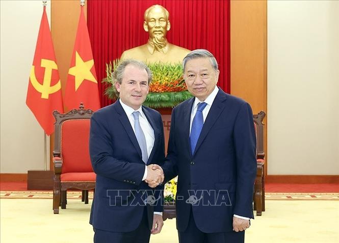 Tổng Bí thư Tô Lâm tiếp Giám đốc điều hành Tập đoàn Rosen Partners -0